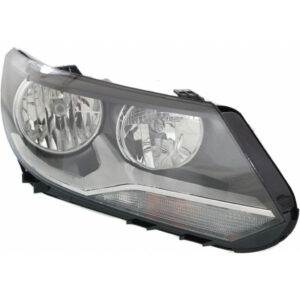 Volkswagen Tiguan / Limited Front Right Headlight Head Lamp RH Halogen 2012-2018