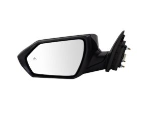 Hyundai Elantra Left Door Mirror Glass - Power Heated With Blind Spot Without Turn Signal Light Driver Side 2021-2025