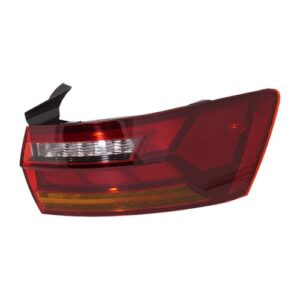 Volkswagen Jetta Rear Right Tail Light Lamp LED RH Amber & Red Lens 2019-2021