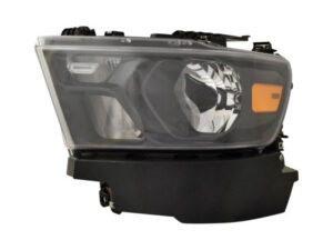 Ram 2019-2024 Headlight Halogen Headlight Driver Side Black Bezel Pickup-Ram-1500 2019-2024 Capa