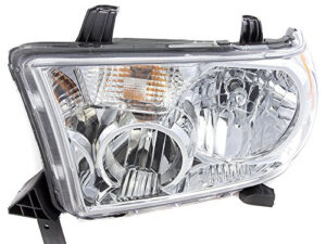 Toyota Head Headlight Driver Side Without Level Adjuster Sequoia 08-17 Tundra Pickup 07-13