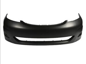 Toyota Sienna Bumper Cover Front Bumper Primed Without Park Assist Sensor 2006-2010