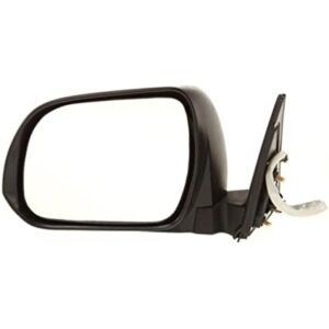 Toyota Highlander Mirror Driver Side Power Heateder Without Puddle For Base/Sport Highlander/Hyb 08-13
