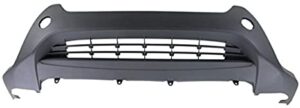 Toyota Rav4 Bumper Cover Front Lower Bumper Without Chrome Strip-Hole For Le Models 2013-2015 Capa