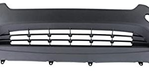 Toyota Rav4 Bumper Cover Front Lower Bumper Without Chrome Strip-Hole For Le Models 2013-2015 Capa