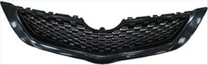 Toyota Yaris Front Grille Matte-Black Sedan 2009-2012