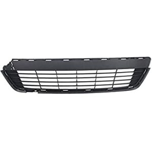 Toyota Yaris Grille Black Bar Hatchback 2012-2014 (DOES NOT FIT Se MODELS)