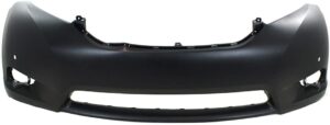 Toyota Sienna Bumper Cover Front Bumper Primed With Sensors Holes W/ Fog Light Holes Limited 2011-2017