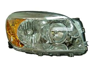 Toyota Head Headlight Head Light Passenger Side Chrome Housing Base/Limited Models Rav4 2006-2008