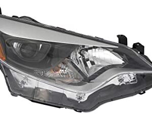 Toyota Head Headlight Passenger Side Sedan 2014-2016