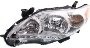 Toyota Corolla Headlight Driver Side For Base/ Ce/ Le-Models Sedan 2011-2013