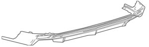 Toyota Camry Bumper Cover Lower Bumper Textured Black Se Hybrid 2025