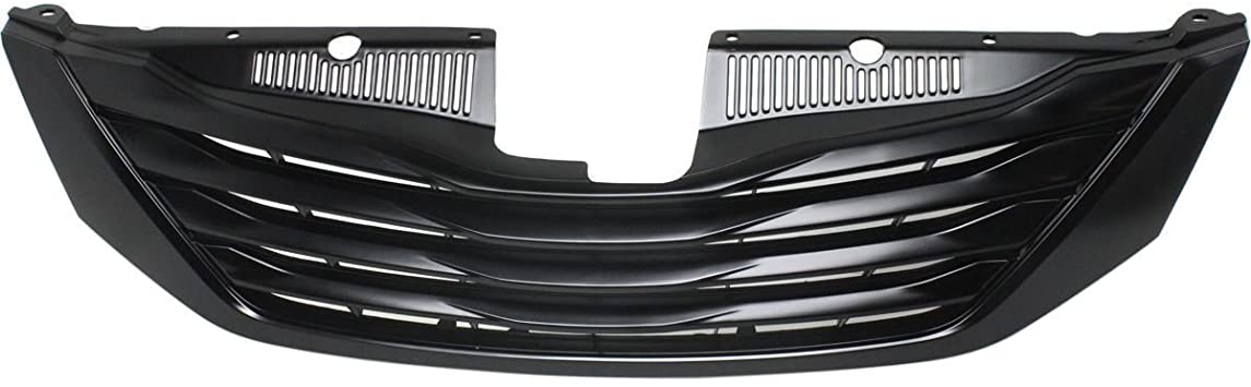 Toyota Sienna Front Grille Without Adaptive Cruise For Base / Le Models 2011-2017