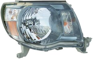 Toyota Head Headlight Passenger Side Smoked Pickup 2Wd/4Wd 2005-2011 (Sport Pkg/X-Runner/Pre-Runner)