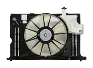 Toyota Corolla Radiator And Condenser Fan Sedan 2014-2019