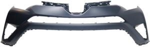 Toyota Rav4 Bumper Cover Front Upper Bumper Primed Canada/Japan Built Without Sensors 2016-2018 Capa