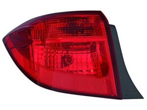 Toyota Tail Light Driver Side Led Sedan 2017-2019