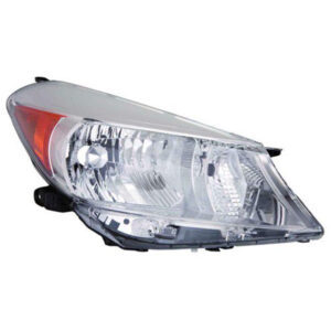 Toyota Head Headlight Passenger Side For L/Le Models Hatchback 2012-2014