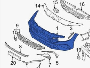 Hyundai Elantra Bumper Cover Front Bumper Primed Without Sensors Essential/Preferred/Luxury 2024-2025 (86511-Aaaa0)