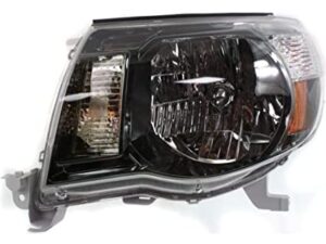 Toyota Head Headlight Driver Side Smoked Pickup 2Wd/4Wd 2005-2011 (Sport Pkg/X-Runner/Pre-Runner)