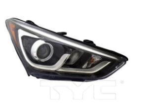 Hyundai Santa Headlight Hid Headlight Assy Passenger Side Without Adaptive Cornering 2.0T Ultimate 2017-2018 (92102-4Z510)