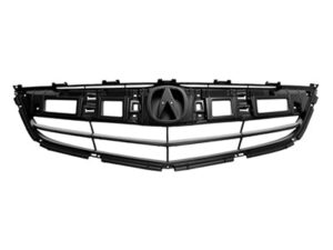 Acura Ilx Grille Dark Grey No Moldings Ilx/Dynamic/Hyb 2013-2015
