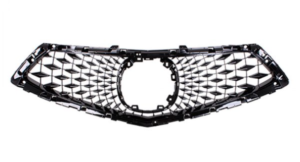 Acura Rdx Front Grille Painted Black Without A-Spec And Camera 2019-2021 Capa