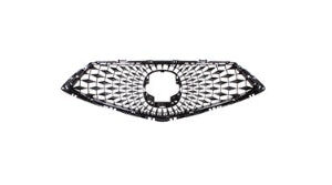 Acura Mdx Grille No Chrome Outer Molding Painted Black Without Camera Base/Tech 2022-2024 Capa