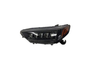 Acura Tlx Headlight LED Driver Side Without Logo Smoked Chrome For A-Spec 2018-2020