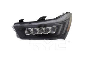 Acura Mdx Headlight LED Driver Side Black For A-Spec 2019-2020