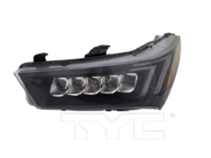 Acura Mdx Headlight LED Driver Side Black For A-Spec 2019-2020