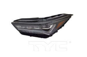 Acura Mdx Headlight LED Driver Side Without Logo Black Trim For Type S/All A-Spec 2022-2024