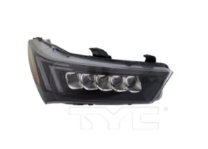 Acura Mdx Headlight LED Passenger Side Black For A-Spec 2019-2020