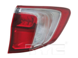 Acura Rdx Tail Light Passenger Side 2016-2018 Capa