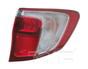 Acura Rdx Tail Light Passenger Side 2016-2018 Capa