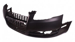 Audi A4 Bumper Cover Front Bumper Primed Without Washer Hole Without Sport Pkg Double