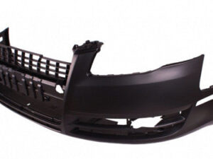 Audi A4 Bumper Cover Front Bumper Primed Without Washer Hole Without Sport Pkg Double