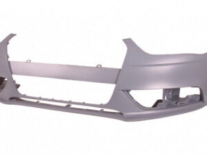 Audi A4 Bumper Cover Front Bumper Primed Without Sensor & Washer Holes A4/Quattro 2013-2016 (Without S_Line)