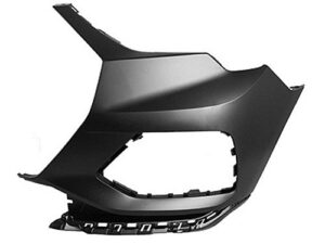 Audi Q3 Bumper Cover Front Bumper Primed Driver Side Without Washer & Sensor Holes Without S-Line 2019-2024 Capa