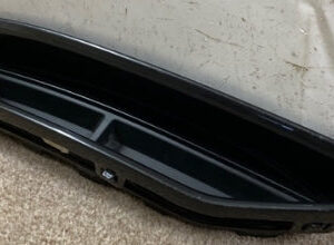 Audi Q3 Bumper Cover Rear Lower Bumper Molding Driver Side Textured Gloss Black Without S-Line 2019-2024