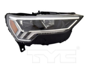 Audi Q3 Headlight LED Passenger Side W/ Led Accent Strips Adaptive 2019-2025 (Oe 83A941774B)