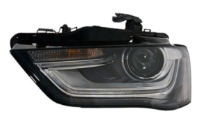 Audi A4 Bi-Hid Head Light Passenger Side Without Adaptive/Curve A4/Quattro/S4 05/12-16/Allroad 13-16