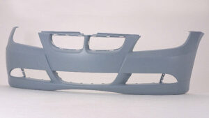 Bmw 3 Bumper Cover Front Bumper Primed Without M-Package/Sensor Holes/Washer Holes Sedan/Wagon 06-08 Capa