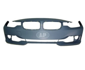 Bmw 3 Bumper Cover Front Bumper Primed W/ Molding Without Washer/Pdc Holes/Park Assit Sedan 12-15/Wagon 14-15 Capa