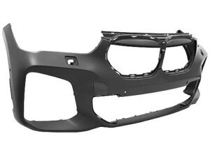 Bmw X1 Bumper Cover Front Bumper Primed W/ 2 Distance Sensors & 2 Assistants & Washers W/ M-Pkg 2020-2022