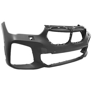 Bmw X1 Bumper Cover Front Bumper Primed W/ 2 Distance Sensors & 2 Assistants & Washers W/ M-Pkg 2020-2022