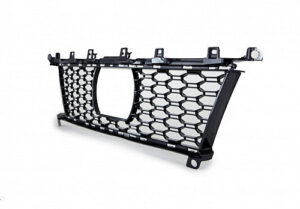 Bmw 3 Bumper Cover Front Bumper Grille Bright Black W/ Adaptive Cruise & Auto Lane Change & M-Package Sedan 330I/Xdrive 19-22 M340I/Xdrive 20-22 M340E/Xdrive 21-22 Capa
