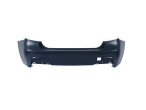Bmw 3 Bumper Cover Rear Bumper Primed W/ M-Pkg Without Sensors Sedan 13-18 (330E/340I/340I Xdrive 16-18)