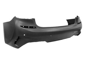 Bmw 3 Bumper Cover Rr Bumper Primed W/ M-Pkg/Distance/Assist 330E 2021 330I 19-22 M340I 20-22 (Fits Xdrive)