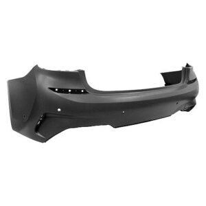 Bmw 3 Bumper Cover Rr Bumper Primed W/ M-Pkg/Distance/Assist 330E 2021 330I 19-22 M340I 20-22 (Fits Xdrive)